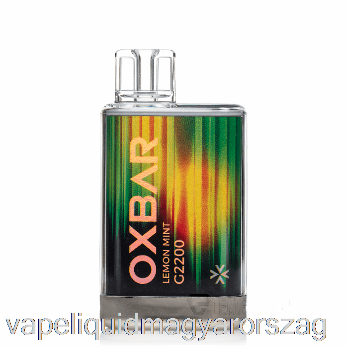 Oxbar G2200 Eldobható Citrom Menta Vape E Cigi